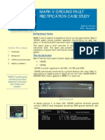 Mark-V Ground Fault Rectification