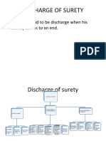 Discharge of Surety