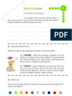 Types de Tourisme