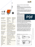 AF120 (-S) US, AF230 (-S) US: On-Off, Spring Return Fail-Safe, 120 or 230 VAC