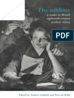 Andrew Ashfield - Peter de Bolla - The Sublime - A Reader in British Eighteenth-Century Aesthetic Theory (1996, Cambridge University Press) PDF