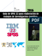 Guía de SPSS 22 para Elaboración de Trabajos de Investigación Científica - PDF