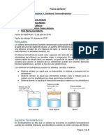 5°practica, Sistema Termodinamico