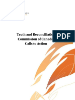 Truth and Reconciliation Commission Calls To Action