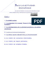 TEMA 3 La Actividad Economica y La Tabla Input Output