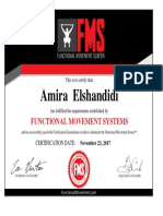 FMS Instructor Level 1