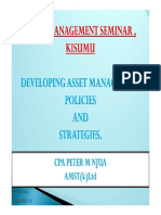 Assets Management Policy and Strategies. ICPAK PDF