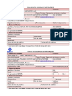 Ficha de Empresa de Práctica (FEP) - Formato