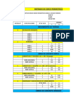 Metrado de Cerco Perimetrico