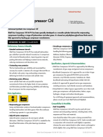 Shell Gas Compressor Oil S4 PV 190 (En) TDS