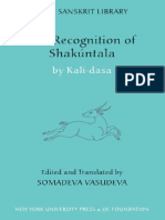 Kalidasa-The Recognition of Shakuntala (Clay Sanskrit Library) (2006) PDF