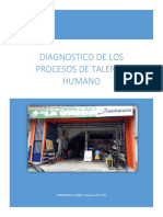 Diagnóstico y Plan de Acción A Los Procesos de Talento Humano de La Empresa Ferretería La Unica