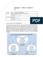 CLIL Methodology II - Unit 3 & Unit 4 - Practice Task