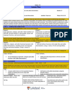 Lesson Plan: Step 1: Curriculum Connections