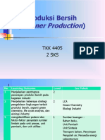 Produksi Bersih : Cleaner Production