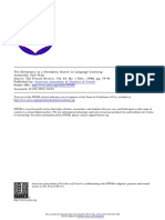 The Dictionary As A Secondary Source in Language Learning Author(s) : Joel Walz Source: The French Review, Vol. 64, No. 1 (Oct., 1990), Pp. 79-94 Published By: Stable URL: Accessed: 27/01/2015 10:54