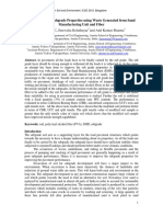 Modification of Subgrade Properties Using Waste Generated From Sand