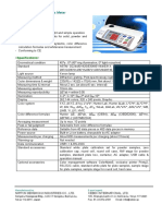 Compact Color/Whiteness Meter