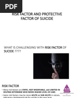 Risk Factor of Suicide