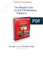 10 True Repair Case Histories of LCD Monitors Volume I PDF