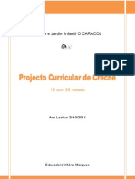 Projecto Curricular de Creche 