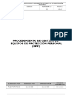 Procedimiento para La Gestion de Los Epp of