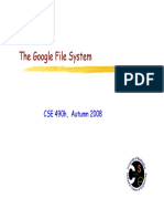 The Google File System: CSE 490h, Autumn 2008