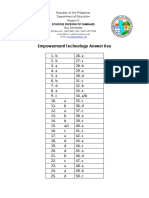 Empowerment Technology Answer Key PDF