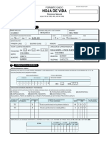 X1 Formato Unico Hoja de Vida Persona Gobierno