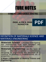 Lecture - Notes - Materials Science and Engineering - 9282018 PDF