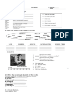 Examen de Ingles Bloque 1