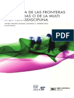 Ruptura de Las Fronteras Imaginarias o de La Multi A La Transdisciplina - Argueta & Peinmbert (2015)