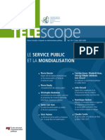 Le Service Public Et La Mondialisation PDF