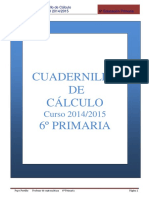 Calculo - 6º Primaria PDF