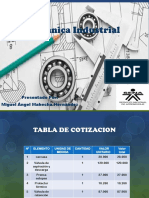 Mecánica Industrial Tarea