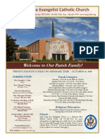 St. John The Evangelist Catholic Church: Welcome To Our Parish Family!