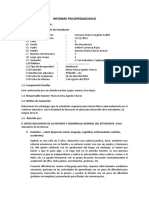 Informe Psicopedagogico Anjhely Carranza