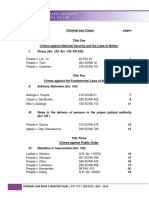 Crimlaw Digested Case Final Table of Contents