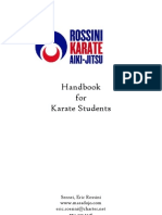 Handbook For Karate Students: Sensei, Eric Rossini 774.239.1346