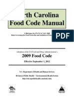 NC FoodCodeManual 2009 FINAL PDF