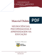 MODULO Neurociecias Pedagogia e Aprendizagem PDF