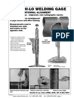 WG-1 Hi-Lo Welding Gage