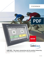 CAB 820 - The Basic Measuring Unit For Perfect Balancing