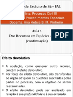 Direito Processual Civil III - Aula 4