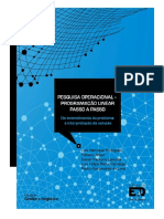 Pesquisa Operacional - Programação Linear Passo A Passo PDF