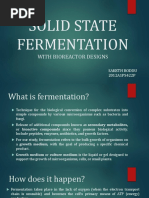 Solid State Fermentation: With Bioreactor Designs