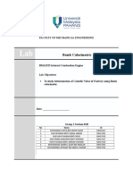 Bomb Calorimetry Lab Proposal