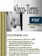 INCOTERMS Presentations