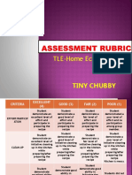 TLE-Home Economics: Tiny Chubby