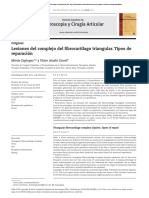 Lesiones Del Complejo Del Fibrocartílago Triangular PDF